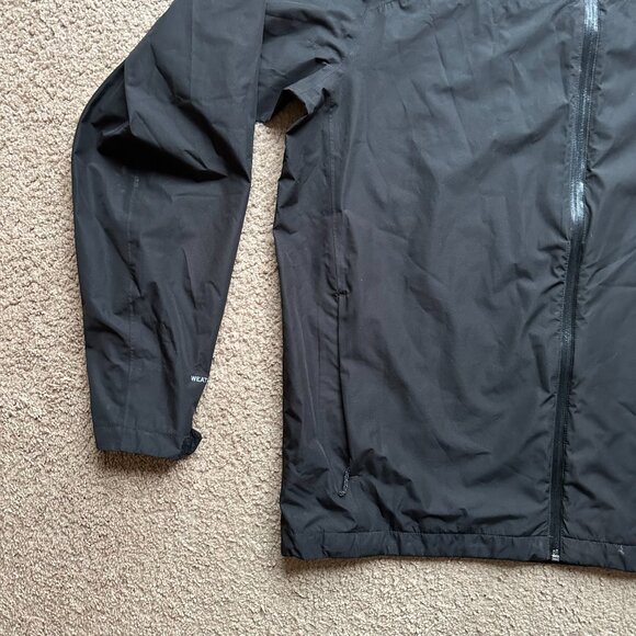 Eddie Bauer Jacket Mens Large Full Zip Waterproof Weatheredge Windbreaker Black - Picture 6 of 13